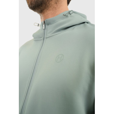 Harcour Bryss Zip-sweater Kolibrie Groen