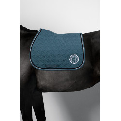 Harcour Belle zadeldekje Pauw Blauw