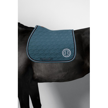 Harcour Belle zadeldekje Pauw Blauw