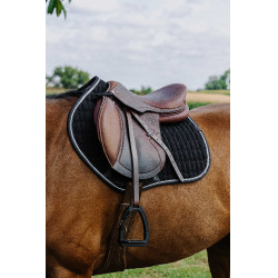 Zadelpad Equithème Eclat Zwart