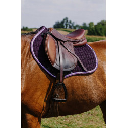 Zadelpad Equithème Eclat Violet
