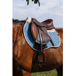 Zadeldoek Equithème Dinard Lichtblauw Zadeldoek Equithème Dinard Lichtblauw