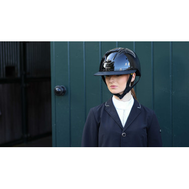 Afneembare rand voor Lami-Cell Glossy helm Zwart