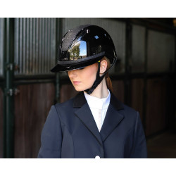 Afneembare bies voor Lami-Cell Glitter helm Zwart