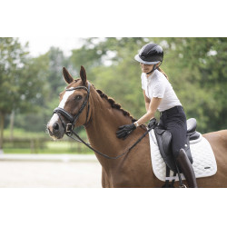 Afneembare bies voor Lami-Cell Glitter helm Zwart