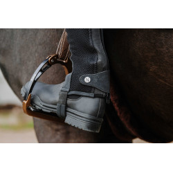 Mini-chaps Norton Airflow Zwart