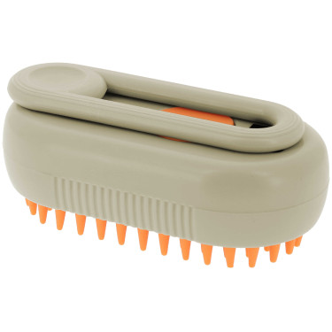 Roskam met handvat Hippotonic Vapeur Taupe Bruin