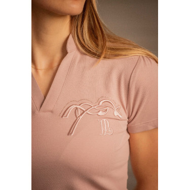 Polo Pénélope Josie Beige / roze Polo Pénélope Josie Beige / roze
