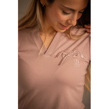 Polo Pénélope Josie Beige / roze Polo Pénélope Josie Beige / roze