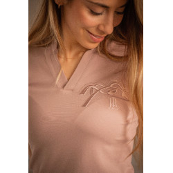 Polo Pénélope Josie Beige / roze Polo Pénélope Josie Beige / roze