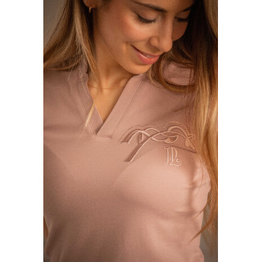 Polo Pénélope Josie Beige / roze Polo Pénélope Josie Beige / roze