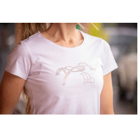 T-shirt Pénélope Iconic Strass Zwart