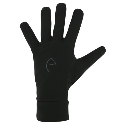 Handschoenen Equithème Fin Digital Zwart