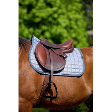 Zadeldek Equithème Chic Blauw