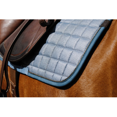 Zadeldek Equithème Chic Blauw