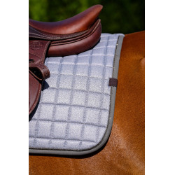 Zadeldek Equithème Chic Grijs