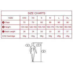 Airbagvest Spark Manege Zwart Airbagvest Spark Manege Zwart