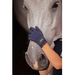 Handschoenen Eden by Pénélope Winter Marine Marineblauw