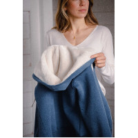 Sweater Pénélope Tressy Denim Blauw Sweater Pénélope Tressy Denim Blauw