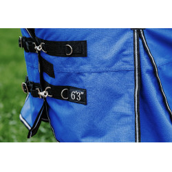 Equithème Tyrex Aisance 1200D High Neck deken Koningsblauw