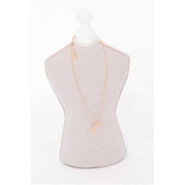 Penelope Angèle halsketting Goudkleurig