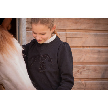 Sweater Pénélope Clotilde Zwart