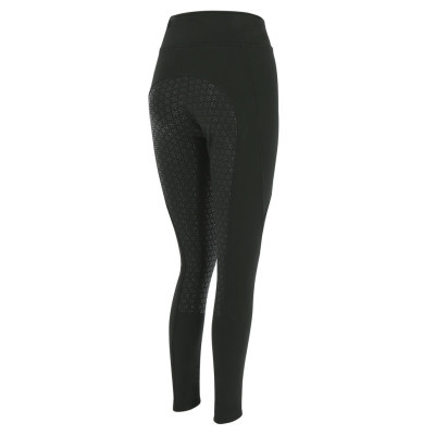Softshellbroek Equithème Dolomyt met siliconen zitvlak Zwart
