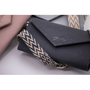 Pochette Pénélope New phone pocket geperforeerd Marine Marineblauw