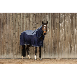 Unisex overhemd Equithème Marineblauw