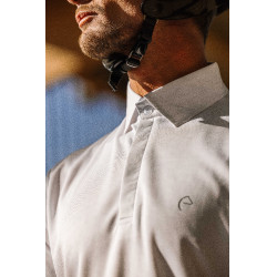 Poloshirt mesh Equithème Edy Wit
