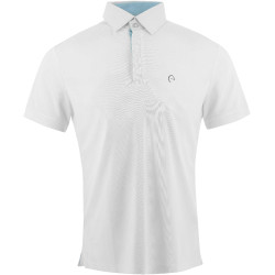 Poloshirt mesh Equithème Edy Wit