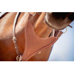 Martingaalriem Pénélope Bip Plain Elastisch Hazelnoot Bruin