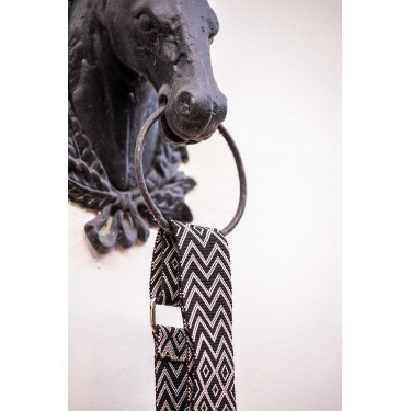 Schouderriem Pénélope Zwart / écru