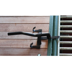 Draagbare zadelhouder Hippotonic Zwart