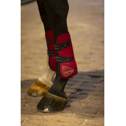 Gamaschen met kogelbeschermers Lami-Cell Elite Rood