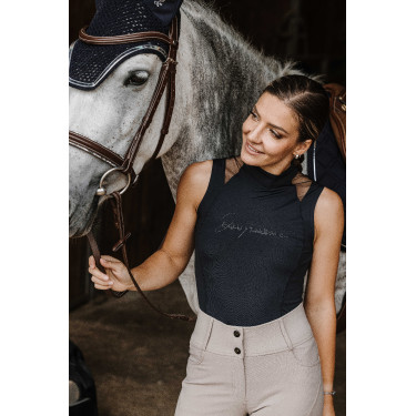 Equithème Queen damesbroek Taupe Bruin Equithème Queen damesbroek Taupe Bruin