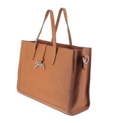 Handtas Pénélope Romane Cognac Bruin Handtas Pénélope Romane Cognac Bruin