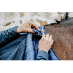 Onderdeken Equithème Classic Marineblauw Onderdeken Equithème Classic Marineblauw