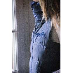 Mouwloze bodywarmer Pénélope Sonia Marineblauw Mouwloze bodywarmer Pénélope Sonia Marineblauw