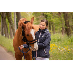 Regenjas Pénélope RainShort Marine Marineblauw