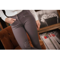Pantalon Pénélope Rocky Donkergrijs