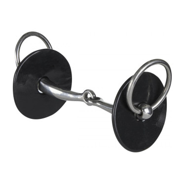 LeMieux siliconen ringenbit Zwart LeMieux siliconen ringenbit Zwart