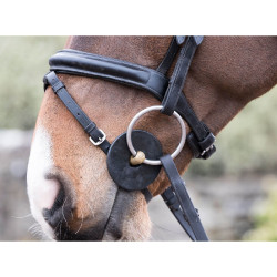 LeMieux siliconen ringenbit Zwart LeMieux siliconen ringenbit Zwart