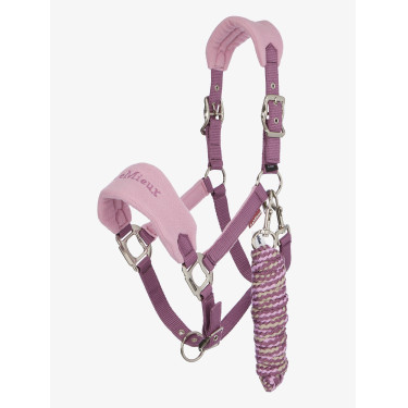Halster en leadrope LeMieux Vogue Esme Kaasjeskruid Violet