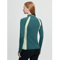 LeMieux ondershirt dames Philippa van meshstof Jungle Groen