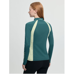 LeMieux ondershirt dames Philippa van meshstof Jungle Groen