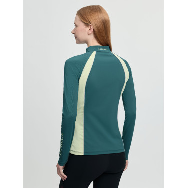 LeMieux ondershirt dames Philippa van meshstof Jungle Groen