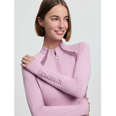 LeMieux ondershirt dames Philippa van meshstof Fondant Roze