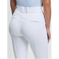 Broek LeMieux siliconen zitvlak Izzy Young Rider Wit Broek LeMieux siliconen zitvlak Izzy Young Rider Wit