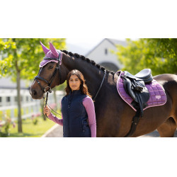 Zadeldek LeMieux Loire Close Contact Square CSO Kaasjeskruid Violet